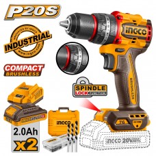 INGCO Κρουστικό Δραπανοκατσάβιδο Compact Μπαταρίας 20V Li-Ion 76Nm CIDLI20768E INGCO Κρουστικό Δραπανοκατσάβιδο Compact Μπαταρίας 20V Li-Ion 76Nm CIDLI20768E